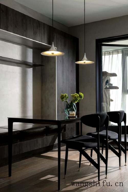 130平黑白灰设计案例，时尚又高级的搭配，大气有范儿 旧房翻新 第6张 130平黑白灰设计案例，时尚又高级的搭配，大气有范儿 旧房翻新 粉刷匠第6张