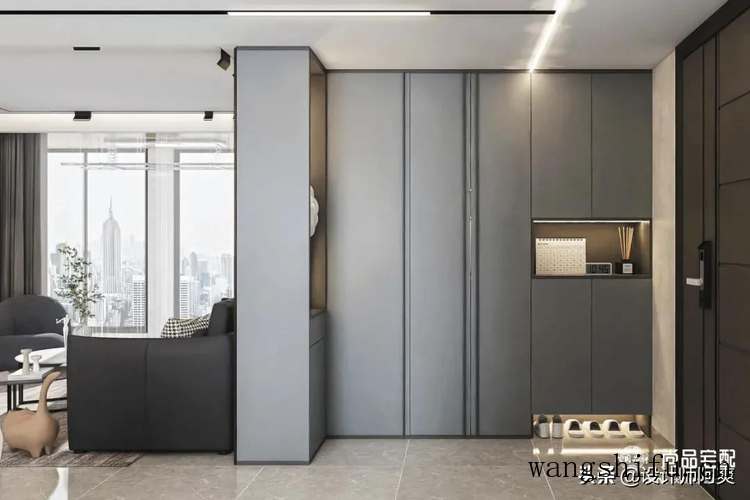 130㎡现代轻奢，真的从玄关美到浴室，看完走不动了 旧房翻新 第2张 130㎡现代轻奢，真的从玄关美到浴室，看完走不动了 旧房翻新 粉刷匠第2张