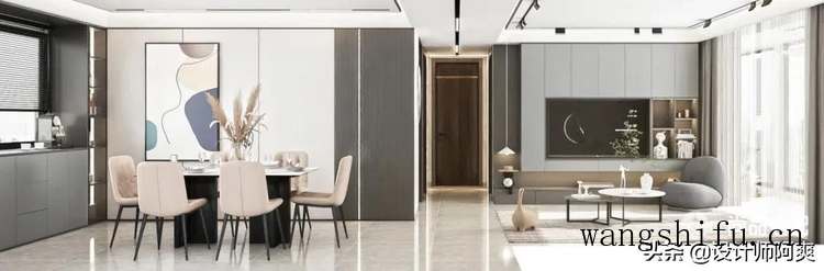 130㎡现代轻奢，真的从玄关美到浴室，看完走不动了 旧房翻新 第6张 130㎡现代轻奢，真的从玄关美到浴室，看完走不动了 旧房翻新 粉刷匠第6张