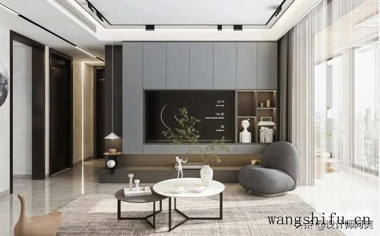 130㎡现代轻奢，真的从玄关美到浴室，看完走不动了 旧房翻新 第10张 130㎡现代轻奢，真的从玄关美到浴室，看完走不动了 旧房翻新 粉刷匠第10张