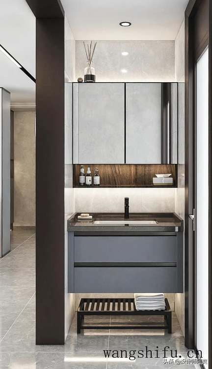 130㎡现代轻奢，真的从玄关美到浴室，看完走不动了 旧房翻新 第19张 130㎡现代轻奢，真的从玄关美到浴室，看完走不动了 旧房翻新 粉刷匠第19张