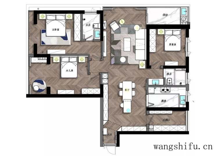 二手房不吃香？13套改造案例拿去参考，比新房抢手，个顶个的漂亮 旧房翻新 第64张 二手房不吃香？13套改造案例拿去参考，比新房抢手，个顶个的漂亮 旧房翻新 粉刷匠第64张