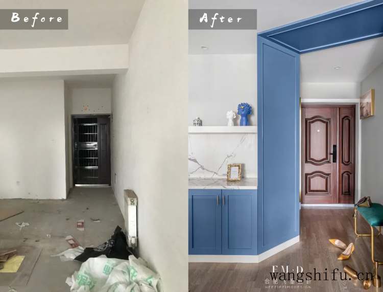 二手房不吃香？13套改造案例拿去参考，比新房抢手，个顶个的漂亮 旧房翻新 第65张 二手房不吃香？13套改造案例拿去参考，比新房抢手，个顶个的漂亮 旧房翻新 粉刷匠第65张