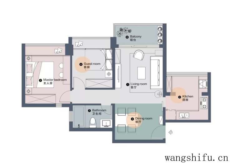 79㎡旧房改造，阳台打通纳入厨房，莫兰迪配色超高级 旧房翻新 第1张 79㎡旧房改造，阳台打通纳入厨房，莫兰迪配色超高级 旧房翻新 粉刷匠第1张