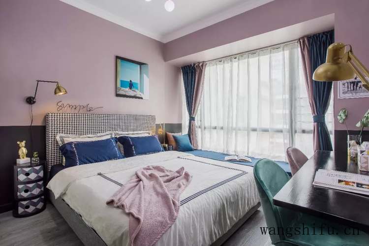 79㎡旧房改造，阳台打通纳入厨房，莫兰迪配色超高级 旧房翻新 第13张 79㎡旧房改造，阳台打通纳入厨房，莫兰迪配色超高级 旧房翻新 粉刷匠第13张