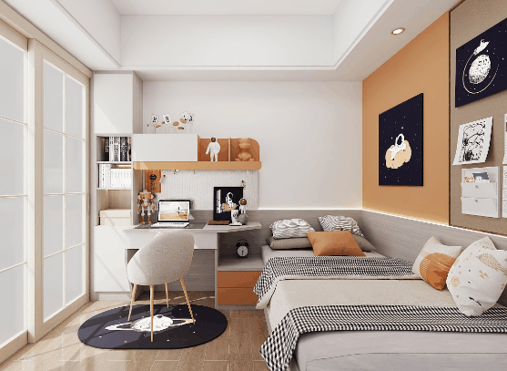 不愧是儿童房高配！人家装修都是按年龄阶段布局的 旧房翻新 第1张 不愧是儿童房高配！人家装修都是按年龄阶段布局的 旧房翻新 粉刷匠第1张