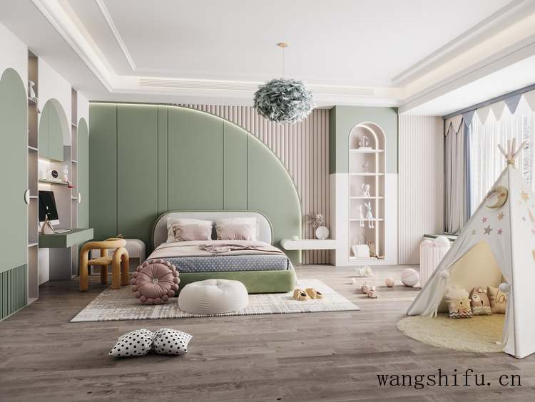 不愧是儿童房高配！人家装修都是按年龄阶段布局的 旧房翻新 第5张 不愧是儿童房高配！人家装修都是按年龄阶段布局的 旧房翻新 粉刷匠第5张