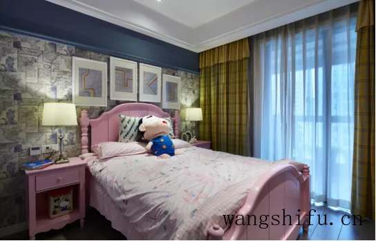 闺女要做一个精致、优雅的人，就从儿童房开始 旧房翻新 第2张 闺女要做一个精致、优雅的人，就从儿童房开始 旧房翻新 粉刷匠第2张