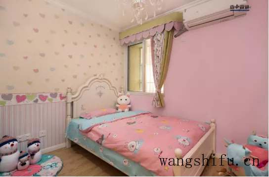 闺女要做一个精致、优雅的人，就从儿童房开始 旧房翻新 第6张 闺女要做一个精致、优雅的人，就从儿童房开始 旧房翻新 粉刷匠第6张