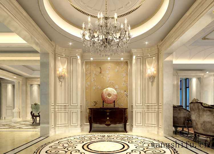 500㎡两层别墅，欧式与法式风格的混搭，彰显了业主的独特品味 旧房翻新 第2张 500㎡两层别墅，欧式与法式风格的混搭，彰显了业主的独特品味 旧房翻新 粉刷匠第2张