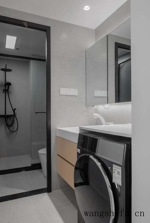 60㎡小户型改造，通过巧妙设计，两房变三房，还实现双卫功能 旧房翻新 第14张 60㎡小户型改造，通过巧妙设计，两房变三房，还实现双卫功能 旧房翻新 粉刷匠第14张