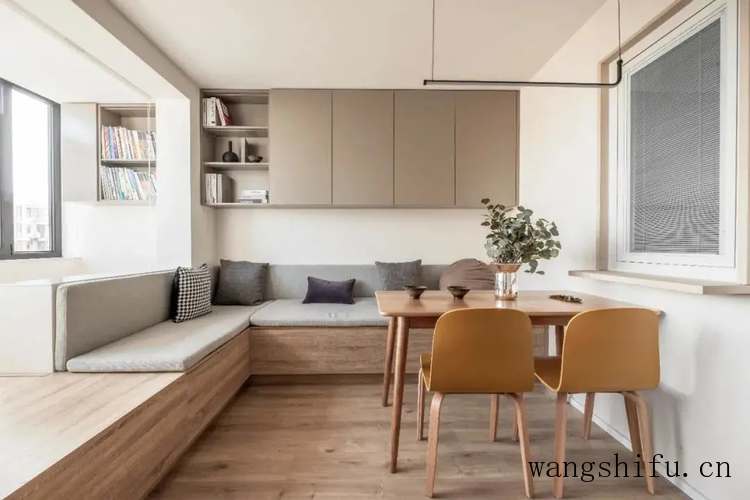 60㎡小户型榨出三室一厅，紧凑不拥挤，空间极致利用 旧房翻新 第5张 60㎡小户型榨出三室一厅，紧凑不拥挤，空间极致利用 旧房翻新 粉刷匠第5张