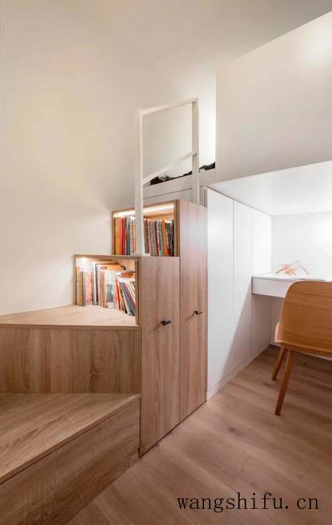 60㎡小户型榨出三室一厅，紧凑不拥挤，空间极致利用 旧房翻新 第14张 60㎡小户型榨出三室一厅，紧凑不拥挤，空间极致利用 旧房翻新 粉刷匠第14张