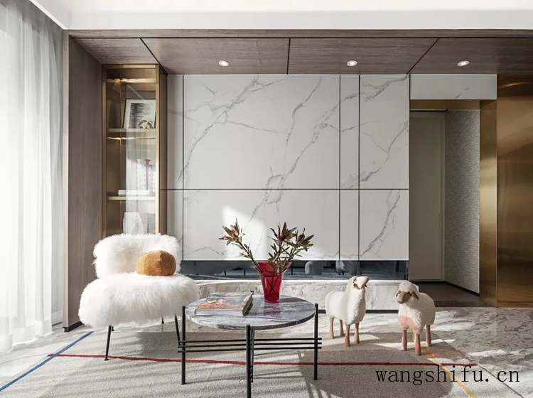 70㎡现代轻奢，时尚华丽的设计，低调温馨好高级 旧房翻新 第4张 70㎡现代轻奢，时尚华丽的设计，低调温馨好高级 旧房翻新 粉刷匠第4张