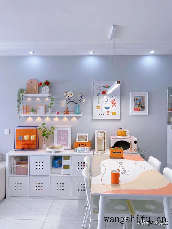 70㎡小两居硬装简约实用，软装时尚精致，用心的装修让小家更温馨 旧房翻新 第3张 70㎡小两居硬装简约实用，软装时尚精致，用心的装修让小家更温馨 旧房翻新 粉刷匠第3张