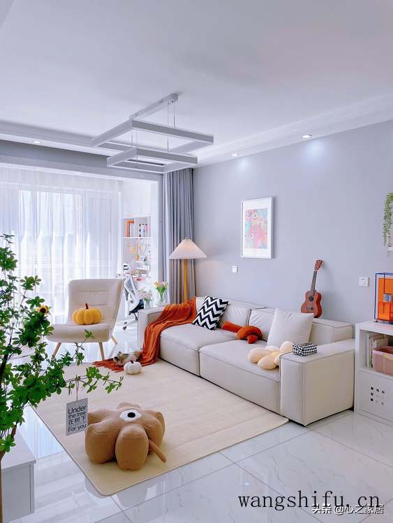 70㎡小两居硬装简约实用，软装时尚精致，用心的装修让小家更温馨 旧房翻新 第6张 70㎡小两居硬装简约实用，软装时尚精致，用心的装修让小家更温馨 旧房翻新 粉刷匠第6张