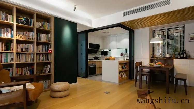 小户型就要将就？这套75㎡小户型面积虽小，但满屋子都是设计亮点 旧房翻新 第5张 小户型就要将就？这套75㎡小户型面积虽小，但满屋子都是设计亮点 旧房翻新 粉刷匠第5张