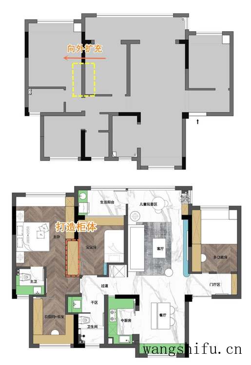 下一套房坚持务实装修,全屋收纳+6个改造,不比大横厅香多了(精装房千篇一律) 下一套房坚持务实装修,全屋收纳+6个改造,不比大横厅香多了(精装房千篇一律)