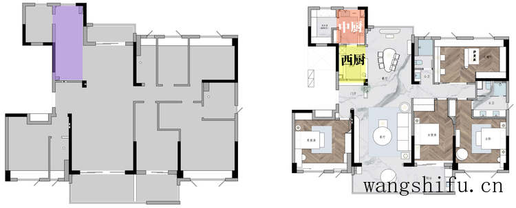 若再有装修机会，是我会把5处“一改二”，装法比多买20㎡更管用（再装饰一下）