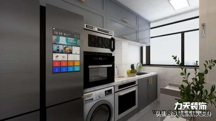 90年代老房翻新改造变古朴中式风，拯救厨房收纳“重灾区”