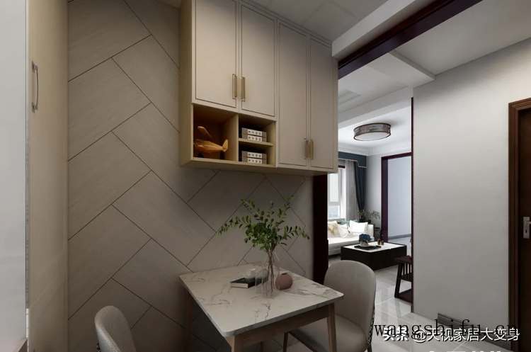 90年代老房翻新改造变古朴中式风，拯救厨房收纳“重灾区”