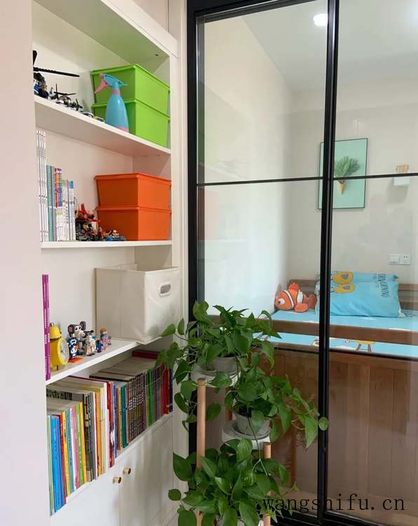 爆改90年代的50㎡老破小，两居室改三室一厅，每1㎡都利用到极致 旧房翻新 第25张 爆改90年代的50㎡老破小，两居室改三室一厅，每1㎡都利用到极致 旧房翻新 粉刷匠第25张