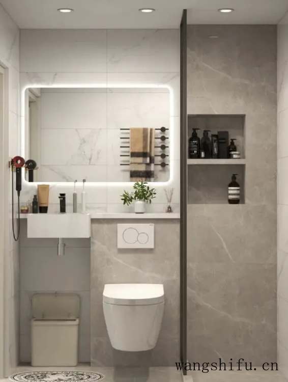 小卫生间注定憋屈?网友:我家才2㎡这么装真好用 小卫生间注定憋屈?网友:我家才2㎡这么装真好用