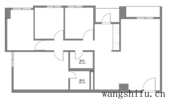 旧房改造，四卧改一卧，去繁从简原木元素的通透世界！