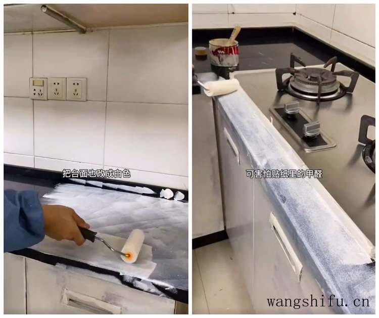 她用15小时时间，低预算改造自家脏旧厨房，让杂乱厨房变干净整洁