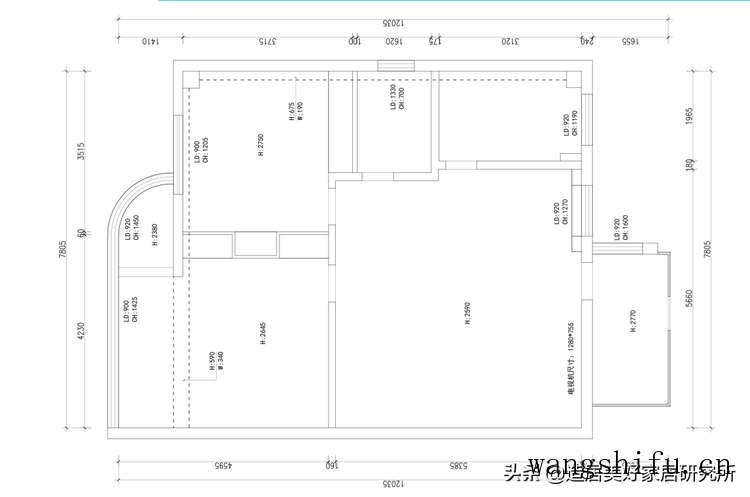 90㎡老宅翻新，拆、改、增，每平米都不浪费（自家老宅能重新翻新改造）