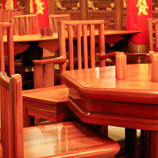 中式餐厅桌椅