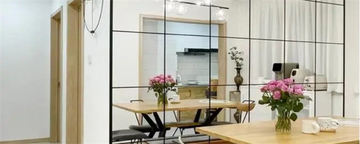 南北通透客厅怎么隔断