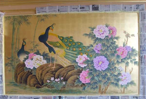 金箔画