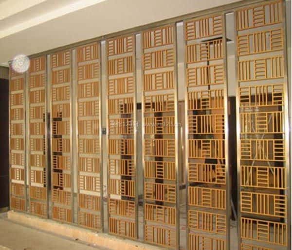仿古屏风